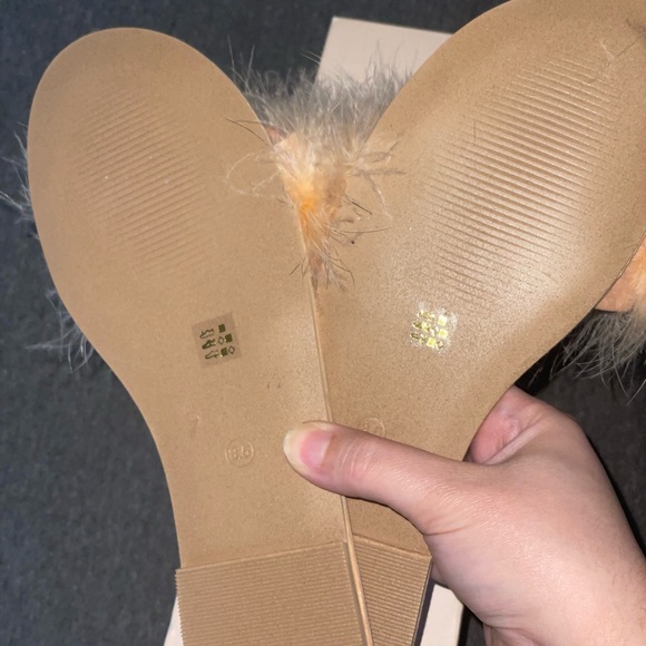 BRAND NEW Chinese Laundry Zoe feather slide - Picture 4 of 5